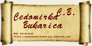 Čedomirka Bukarica vizit kartica